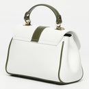 Sac À Bandoulière Giverny - Blanc / Vert Bouteille
