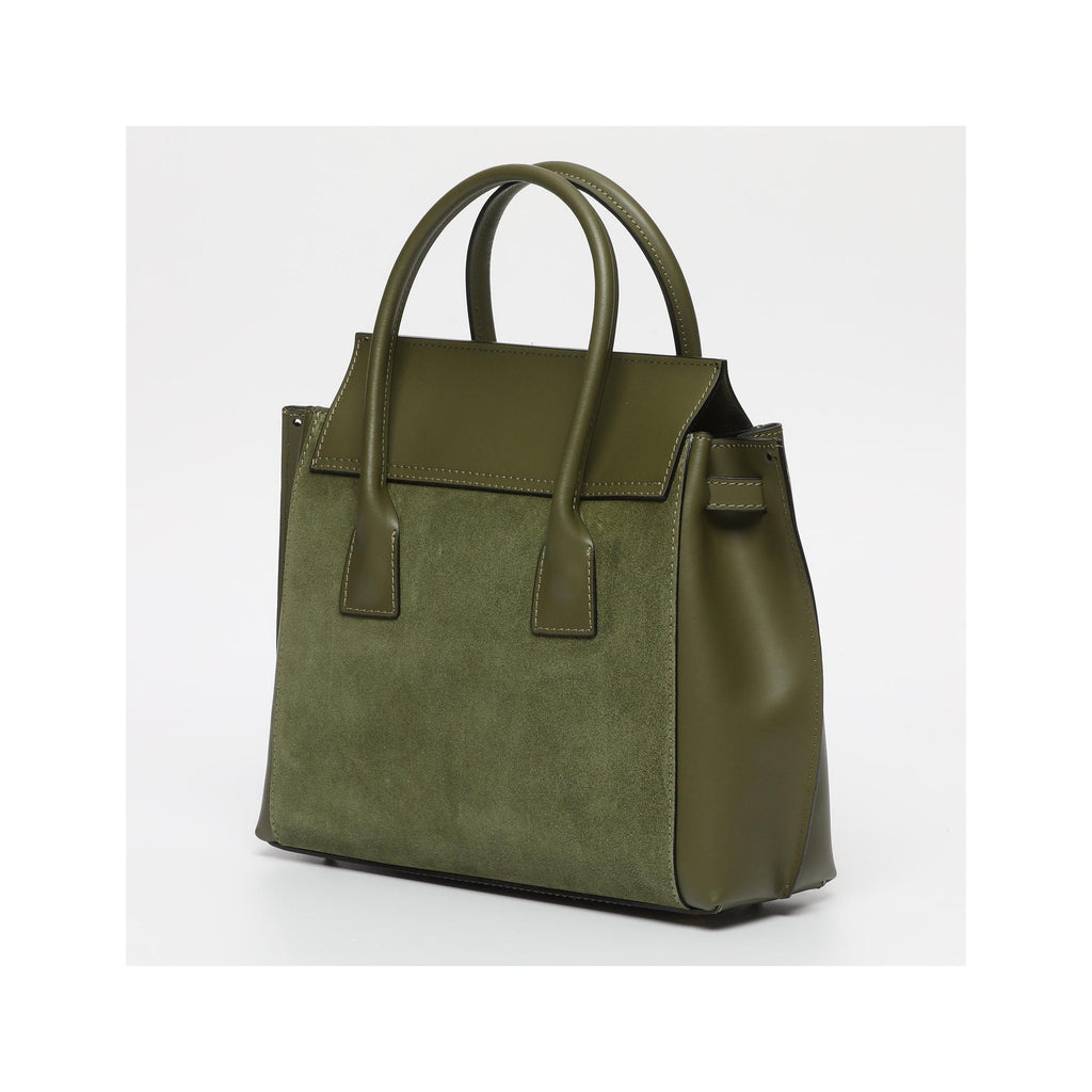 Bolso De Mano - Verde Botella - Mujer