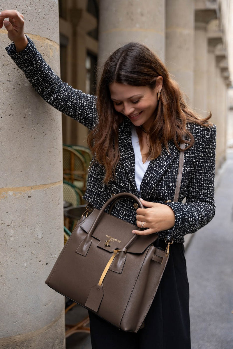 Sac À Main Jane - Taupe