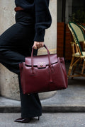 Sac A Main  Jane - Aubergine