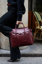 Sac A Main  Jane - Aubergine