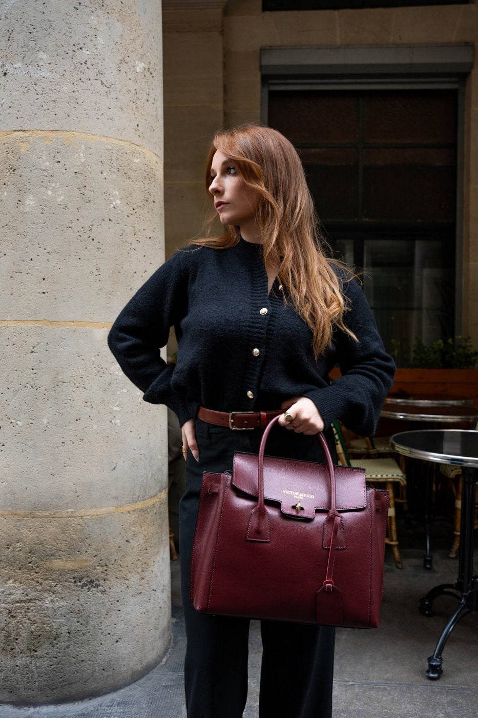 Sac A Main  Jane - Aubergine