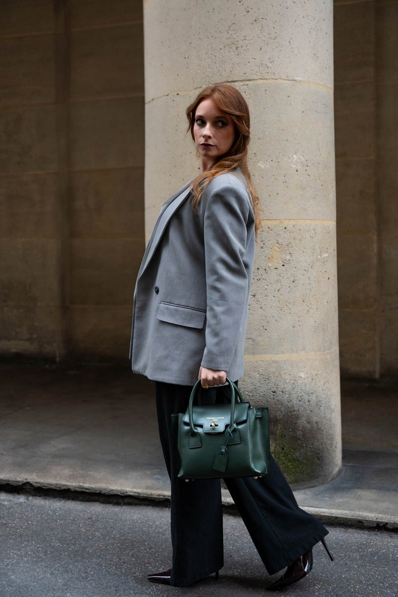 Sac À Main Jany - Vert Bouteille