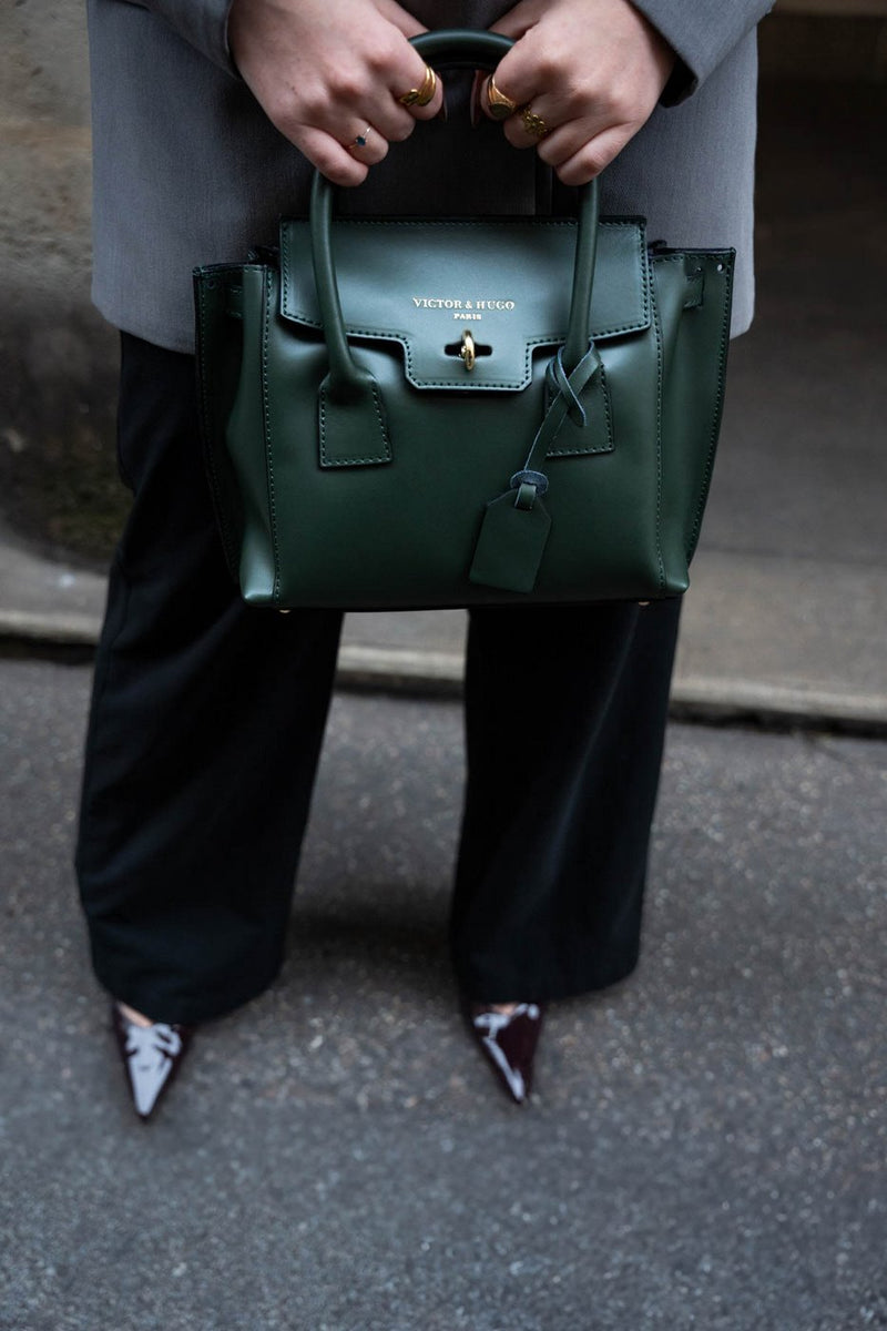 Sac À Main Jany - Vert Bouteille