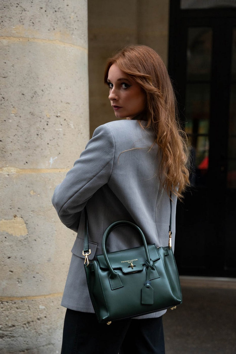 Sac À Main Jany - Vert Bouteille