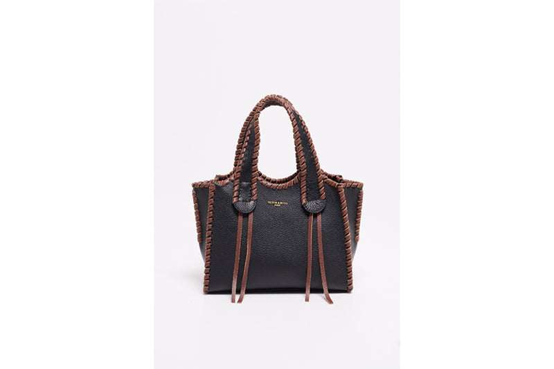 Sac À Bandoulière Kamelia - Noir / Marron