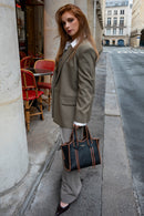 Sac À Bandoulière Kamelia - Noir / Marron