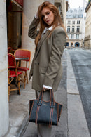 Sac À Bandoulière Kamelia - Noir / Marron