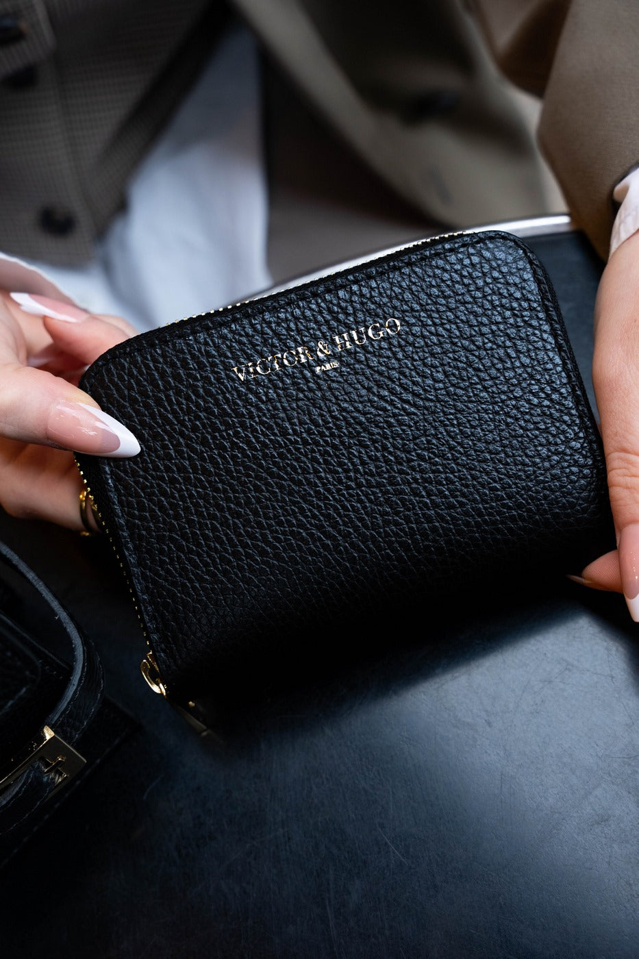 Cartera Kam - Negro