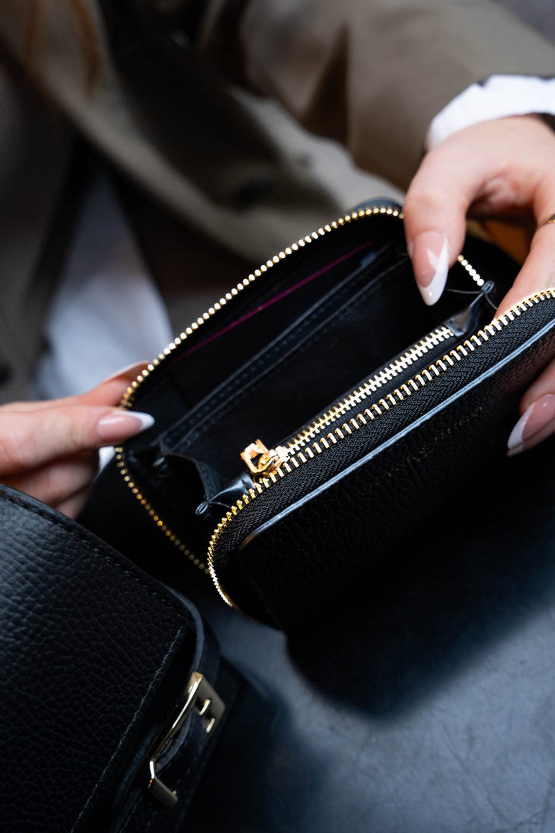 Portefeuille Kam - Noir