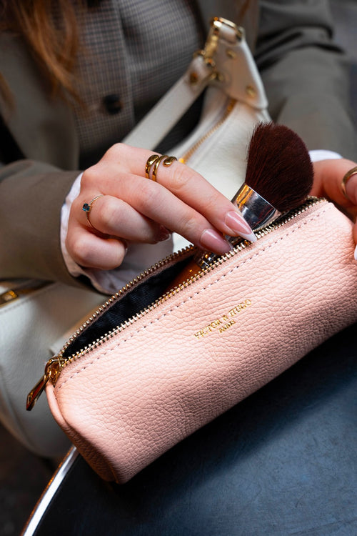 Pochette Laya - Rose Clair