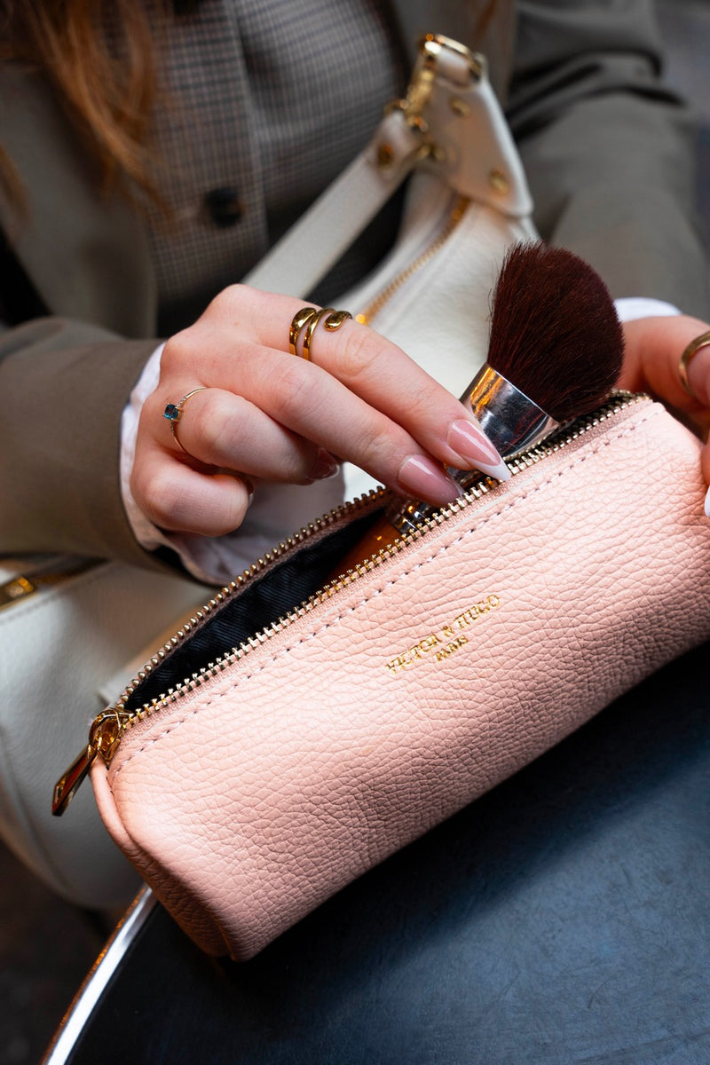 Pochette Laya - Rose Clair