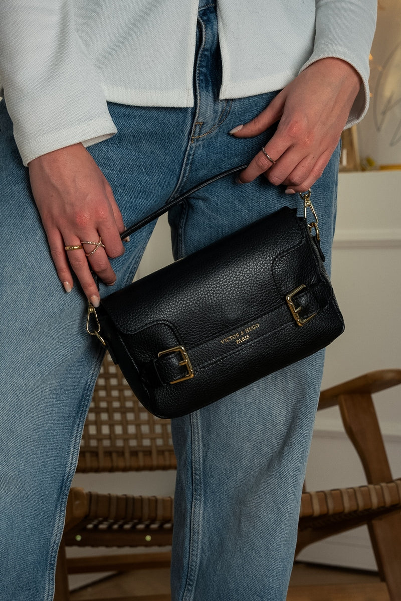 Sac À Bandoulière Lyana - Noir