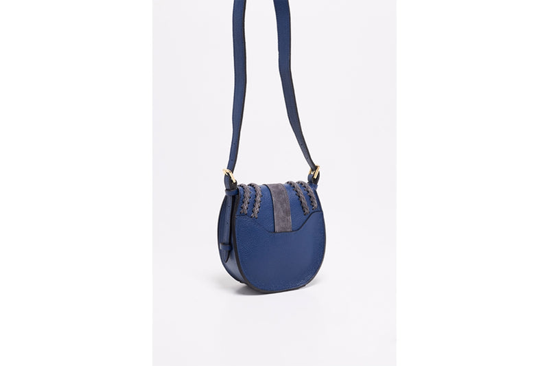 Sac À Bandoulière Mets - Bleu Marine Et Gris