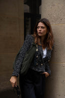 Sac Porté Épaule Naia - Vert Bouteille