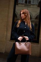 Bolso de mano Nisa - Marrón