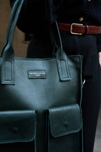 Sac A Main  Noa - Vert Bouteille