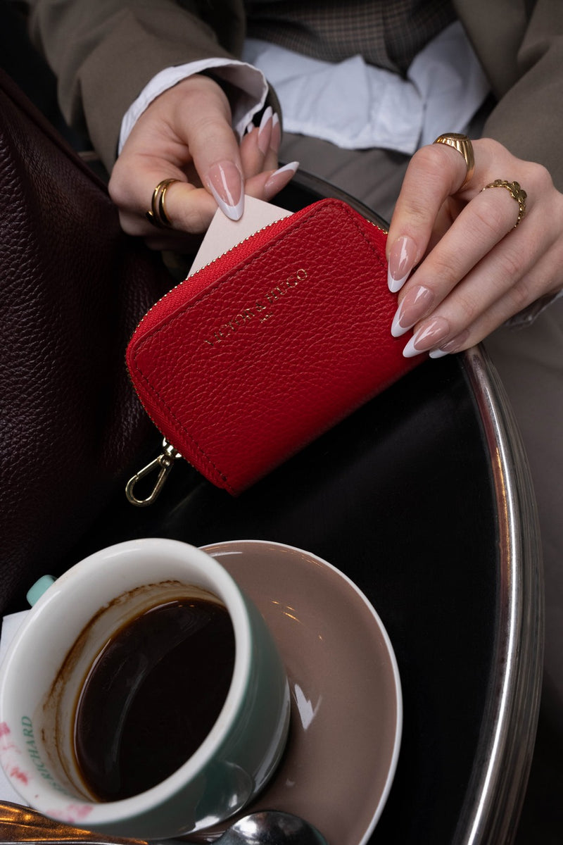 Portefeuille Riley - Rouge