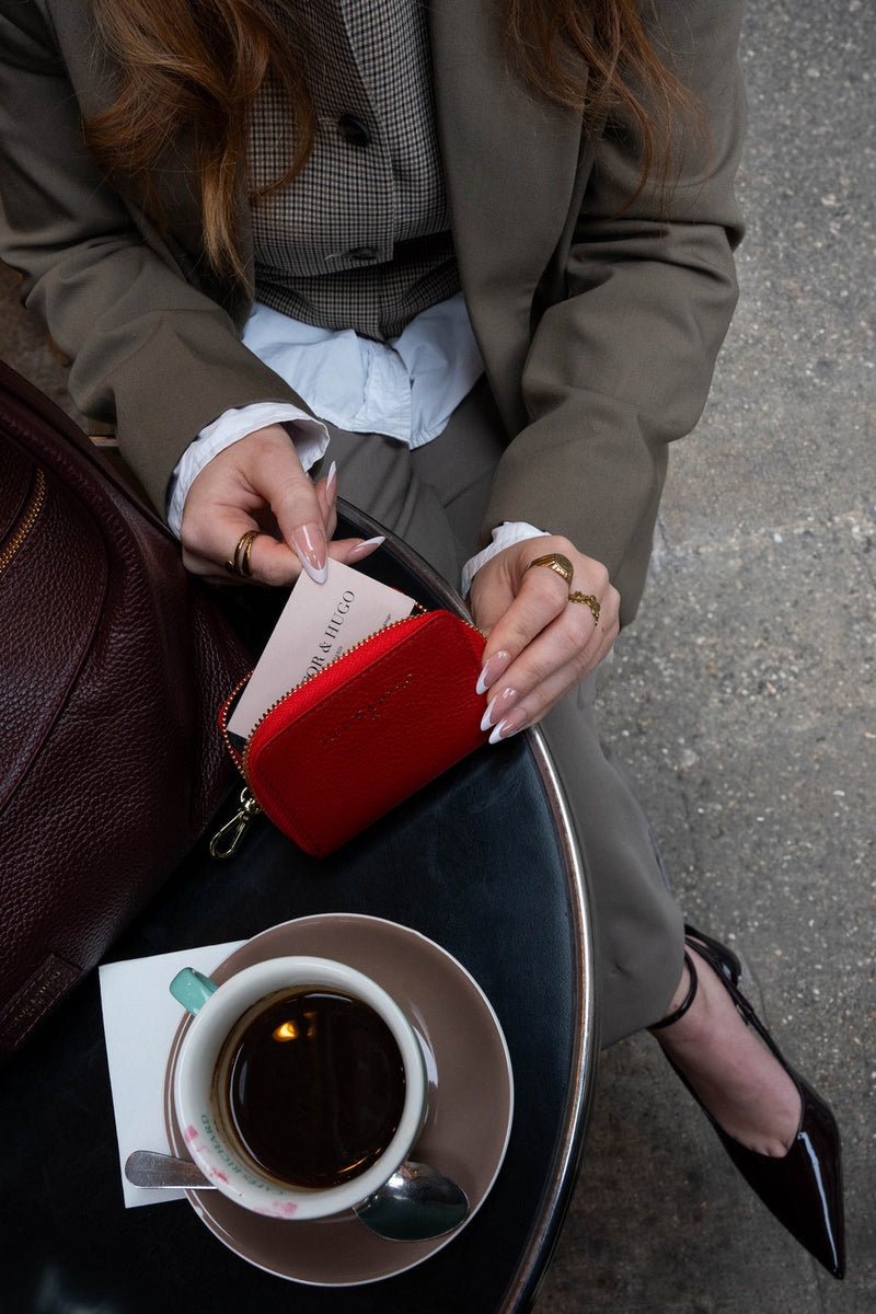 Portefeuille Riley - Rouge