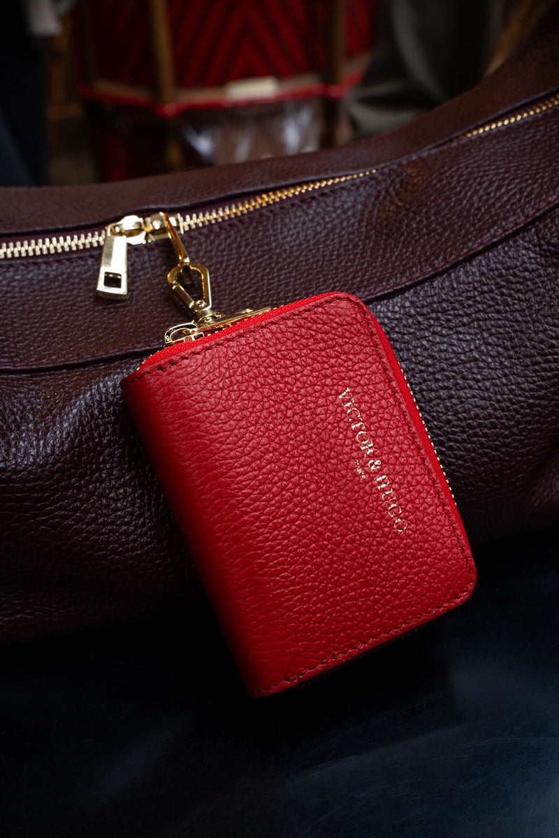 Portefeuille Riley - Rouge