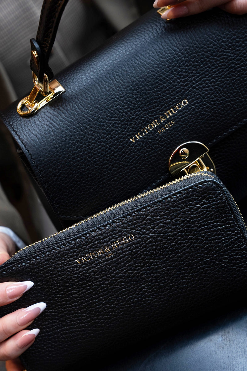 Portefeuille Selma - Noir