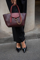 Sac À Main Soli - Aubergine / Bordeaux