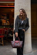 Sac À Main Soli - Aubergine / Bordeaux