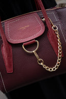 Sac À Main Soli - Aubergine / Bordeaux