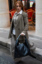 Bolso de hombro Zelie - Negro