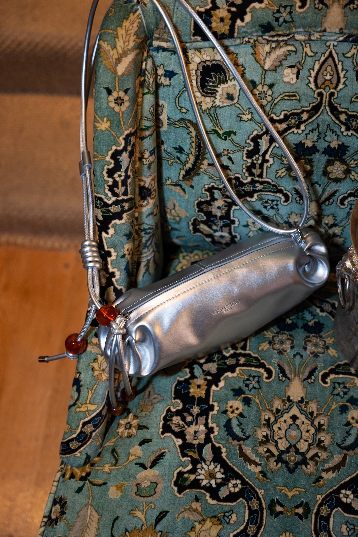 Sac À Bandouliere Aina - Argent - Femme