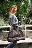 Sac À Bandoulière Andia - Marron / Moka