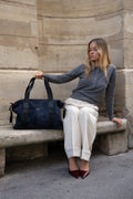 Sac Week End Arin - Bleu Marine/ Noir - Unisexe