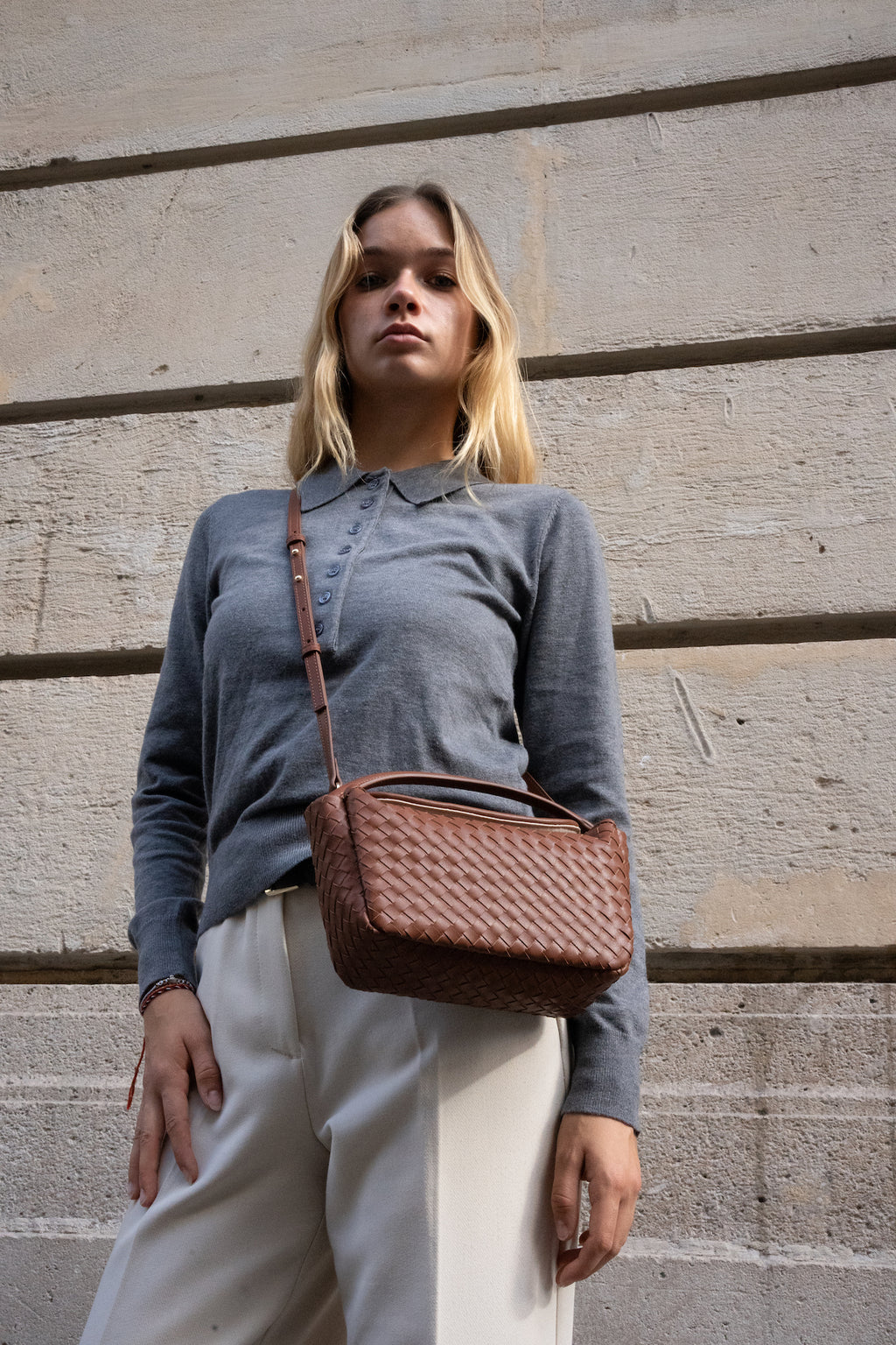 Arly Shoulder Bag - Brown