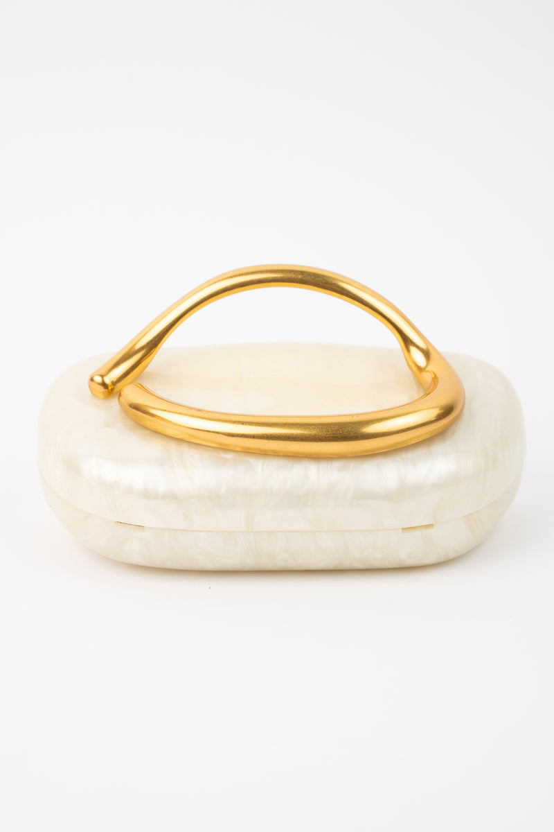 Sac À Bandoulière Dyva - Blanc Casse