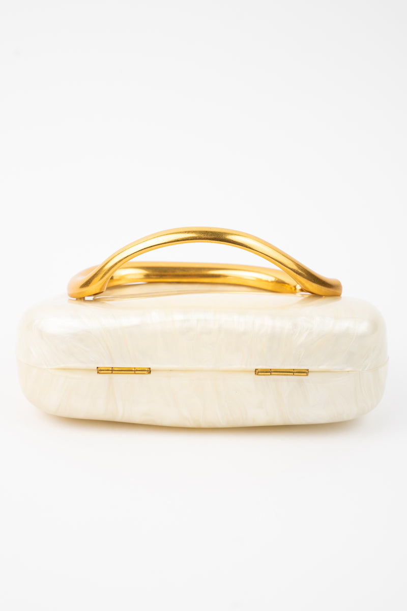 Sac À Bandoulière Dyva - Blanc Casse