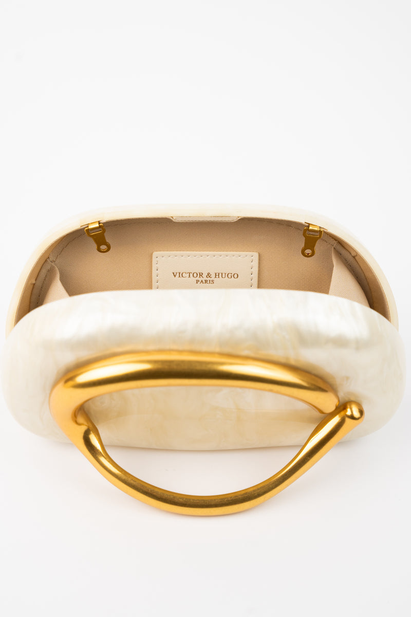 Sac À Bandoulière Dyva - Blanc Casse