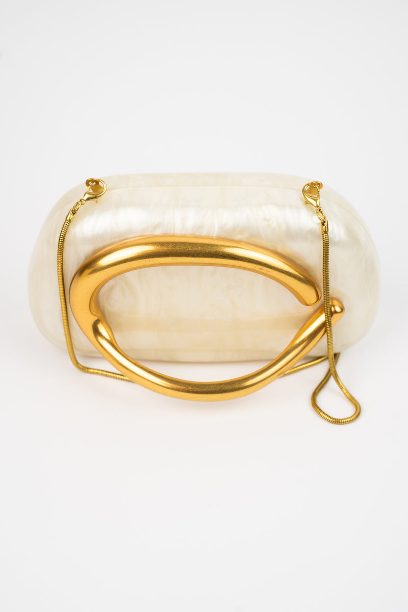 Sac À Bandoulière Dyva - Blanc Casse