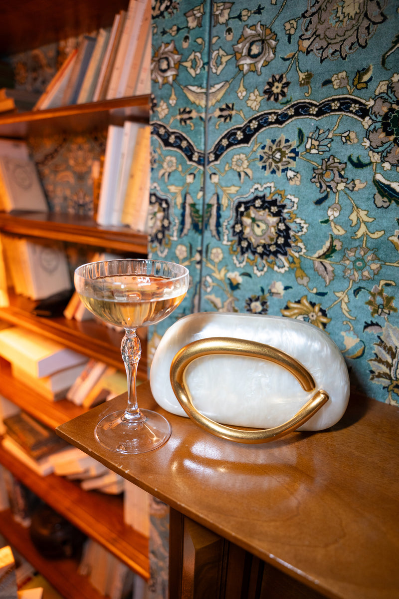 Sac À Bandoulière Dyva - Blanc Casse