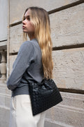Bolso de hombro Eloa - Negro