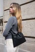 Bolso de hombro Eloa - Negro