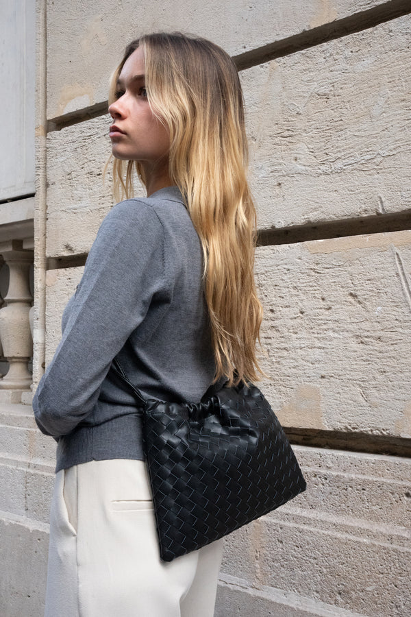 Bolso de hombro Eloa - Negro
