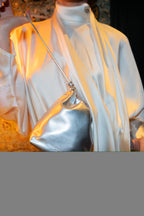 Sac À Bandouliere Elva - Argent - Femme