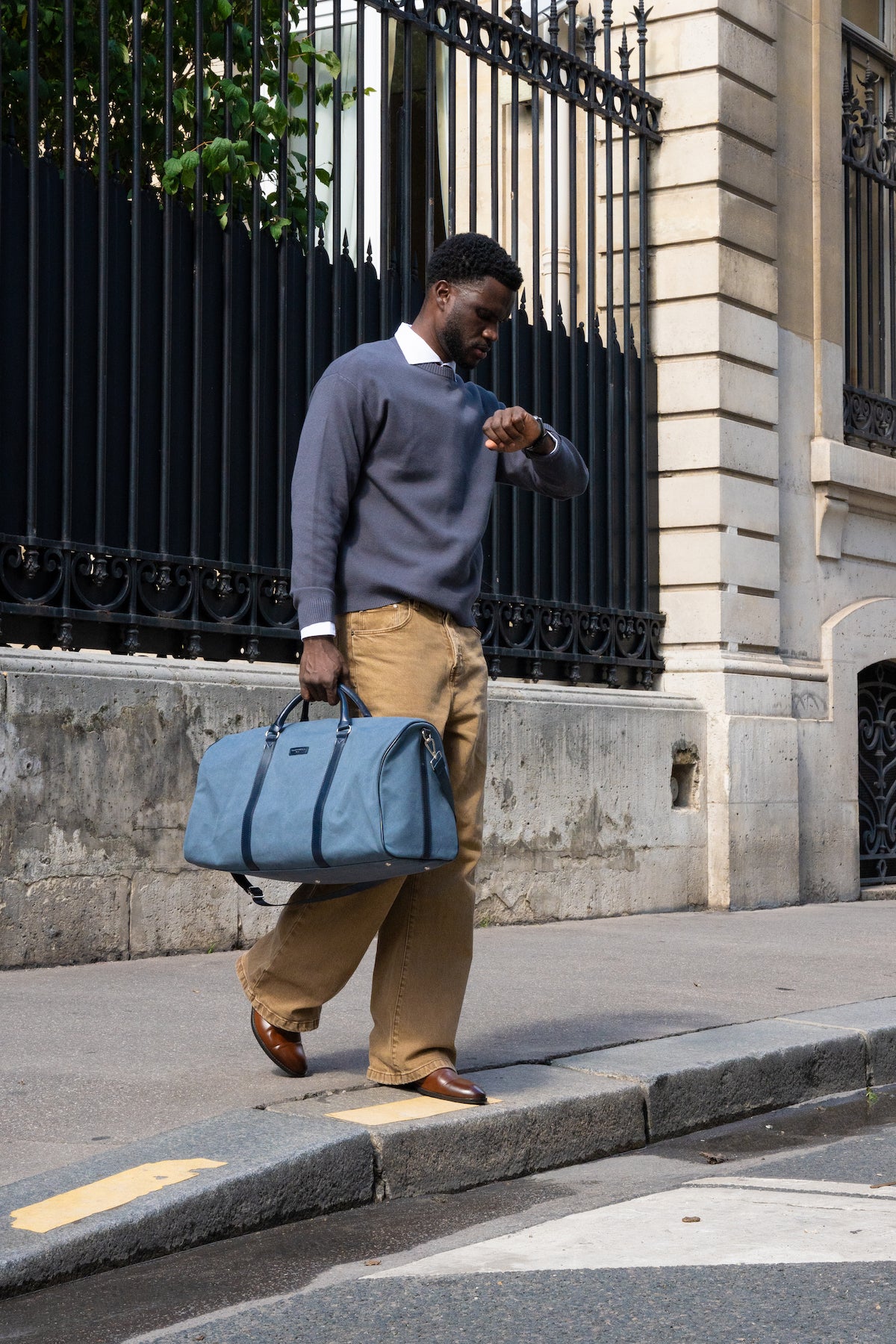 Sac Week End Jude - Bleu Marine - Homme
