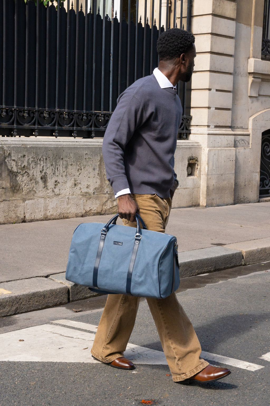 Sac Week End Jude - Bleu Marine - Homme