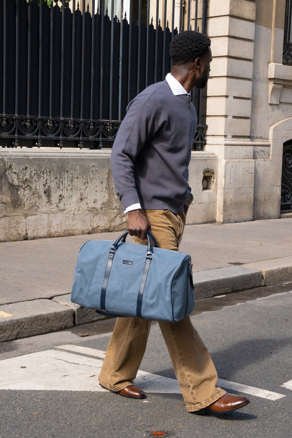 Sac Week End Jude - Bleu Marine - Homme