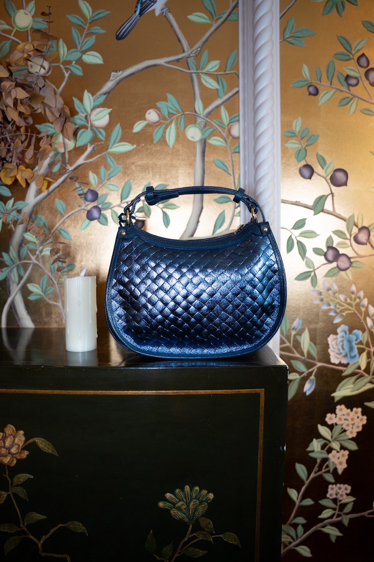 Leana Shoulder Bag - Blue