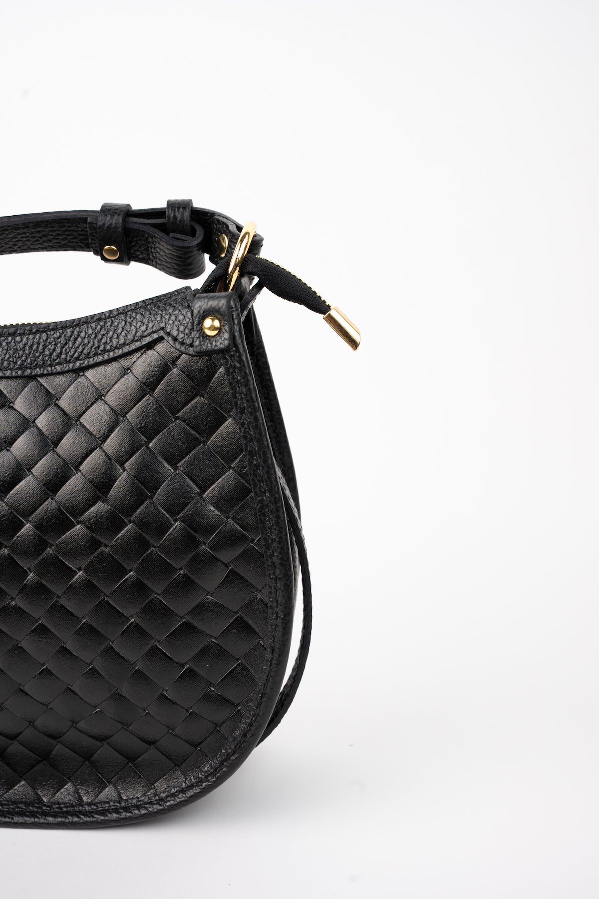 Bolso de hombro Leana - Negro