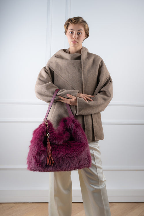 Sac Porte Epaule Lunor - Bordeaux