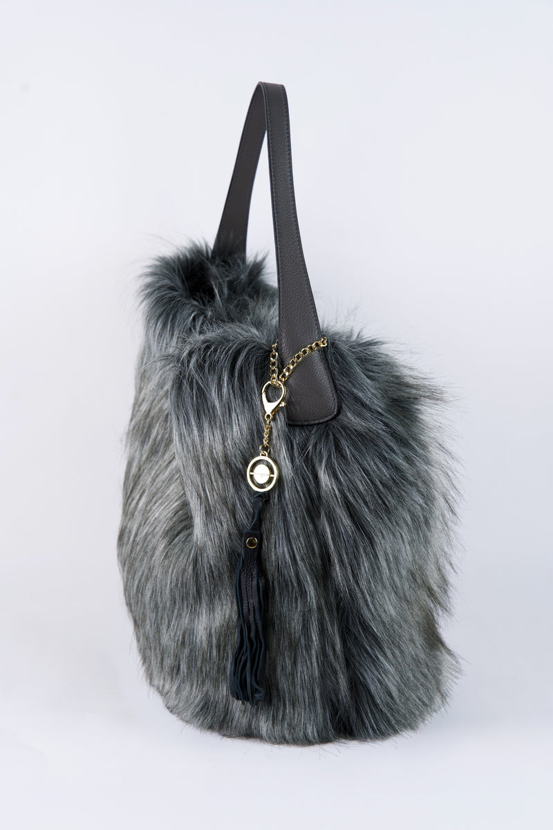 Sac Porte Epaule Lunor - Gris