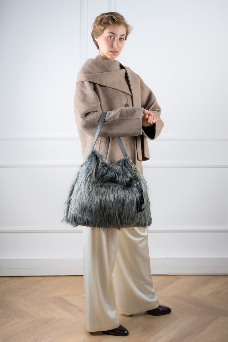 Sac Porte Epaule Lunor - Gris